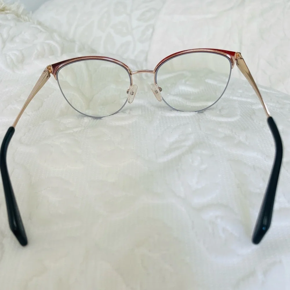 Zenni Half Rim Eye Glasses Frames